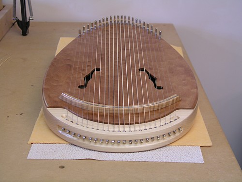 Completely strung Sensory Harp