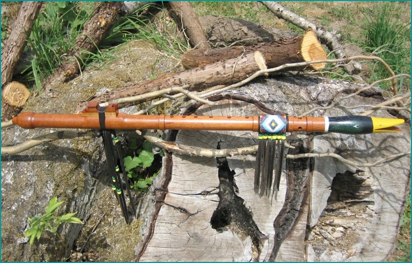 Mallard Spirit Ended Native style Flute